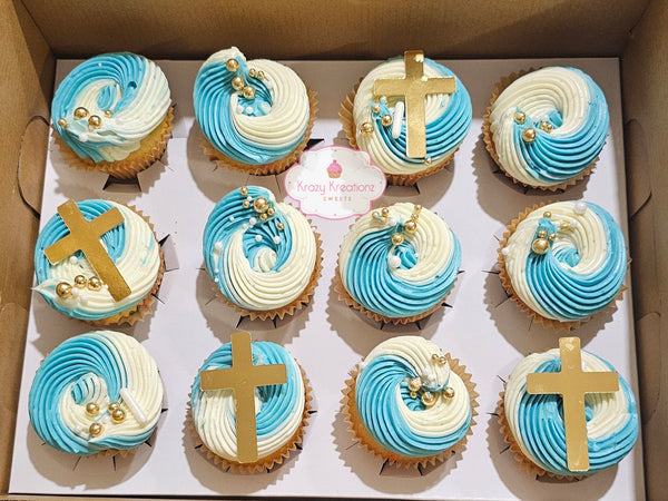 Baptism Cupcakes