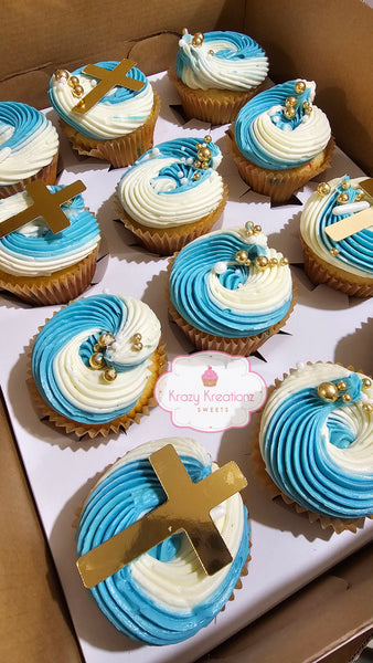 Baptism Cupcakes