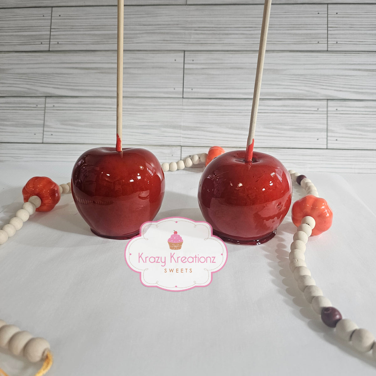 Candy Apples – Classic Red Carnival Treats – Krazy Kreationz Sweets