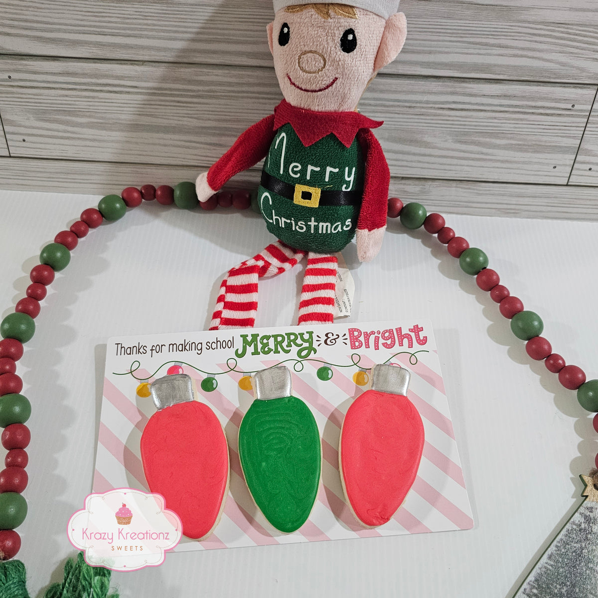 Elf Cookie Baking Set – Krazy Kreationz Sweets