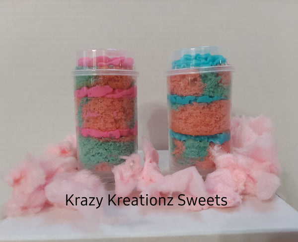 Cotton Candy Push Pops
