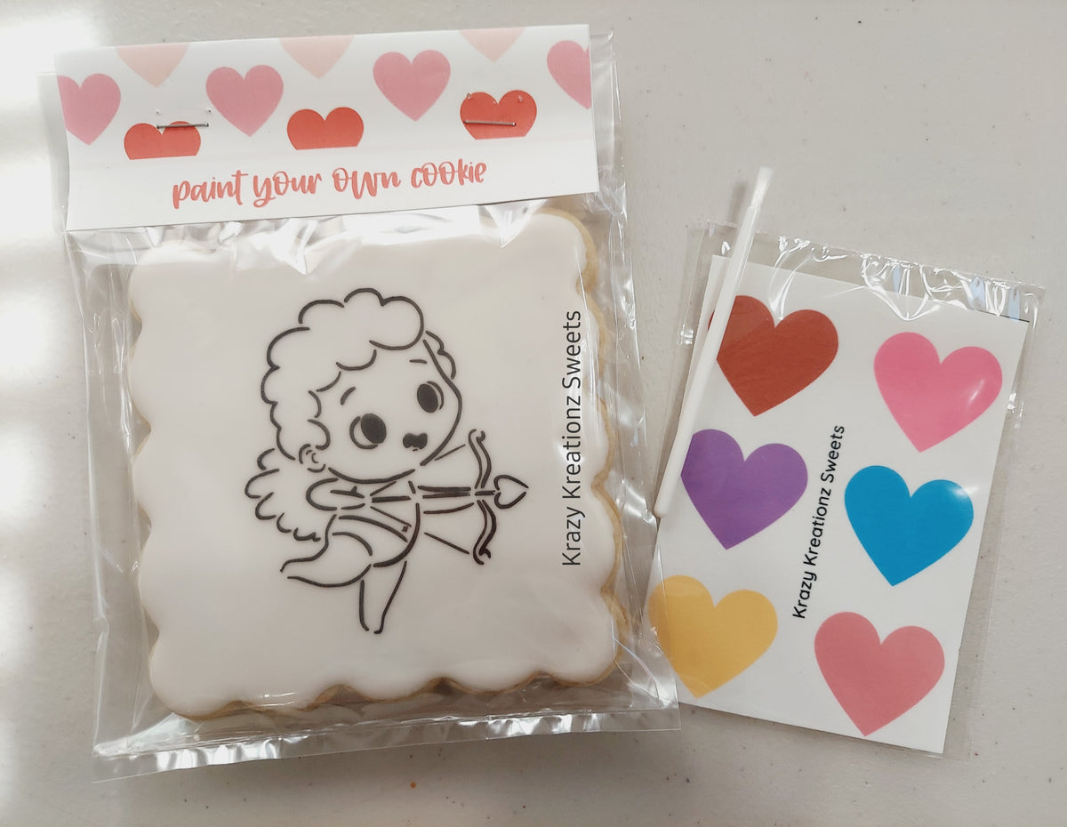 Paint Your Own Cookie Party Favors – Krazy Kreationz Sweets