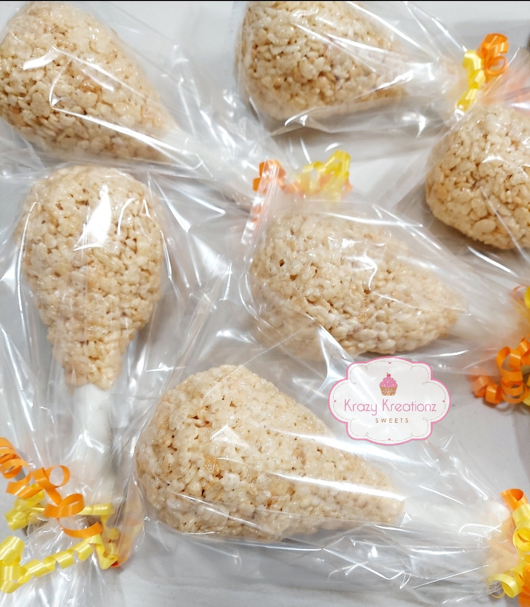 Rice Krispy Turkey Legs | Thanksgiving Dessert |Krazy Kreationz Sweets