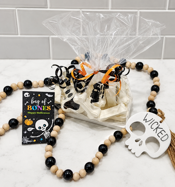 Bag of Bones Chocolate Skeleton Puzzle Set
