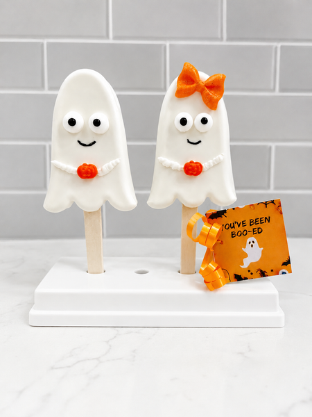 You’ve Been Boo-ed Ghost Cakesicles – Halloween Treats