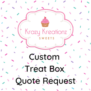 Custom Treat Box Quote Request