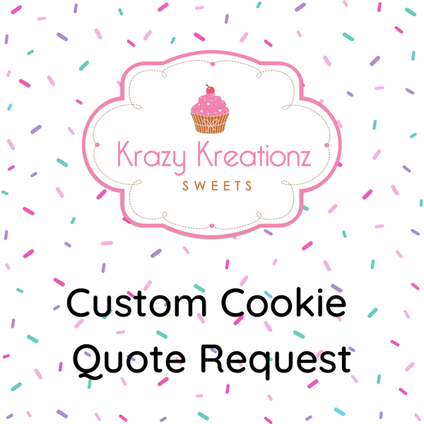 Custom Cookies - Quote Form