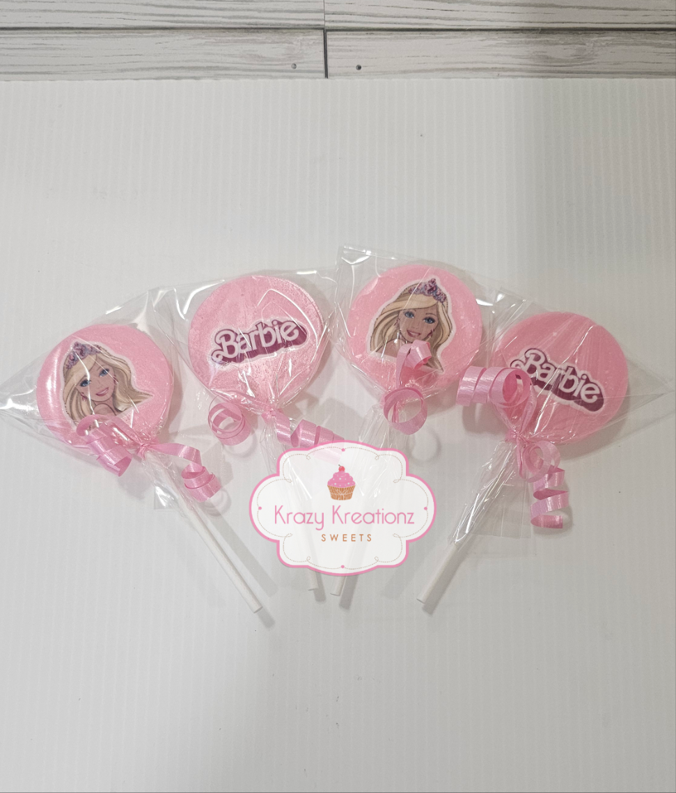 Barbie Girl Lollipops