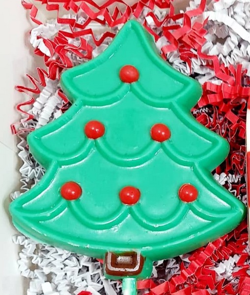 Christmas Chocolate Lollipops – Festive Holiday Treats by Krazy Kreationz Sweets