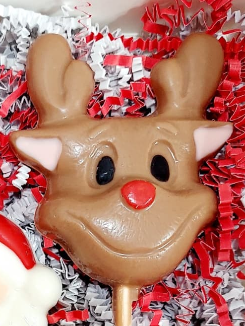 Christmas Chocolate Lollipops – Festive Holiday Treats by Krazy Kreationz Sweets