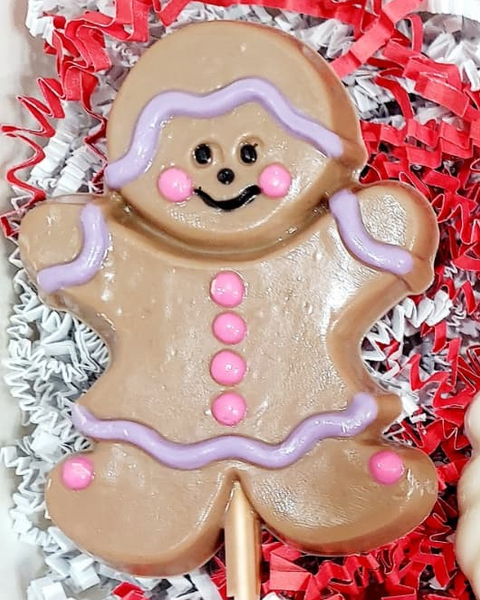 Christmas Chocolate Lollipops – Festive Holiday Treats by Krazy Kreationz Sweets