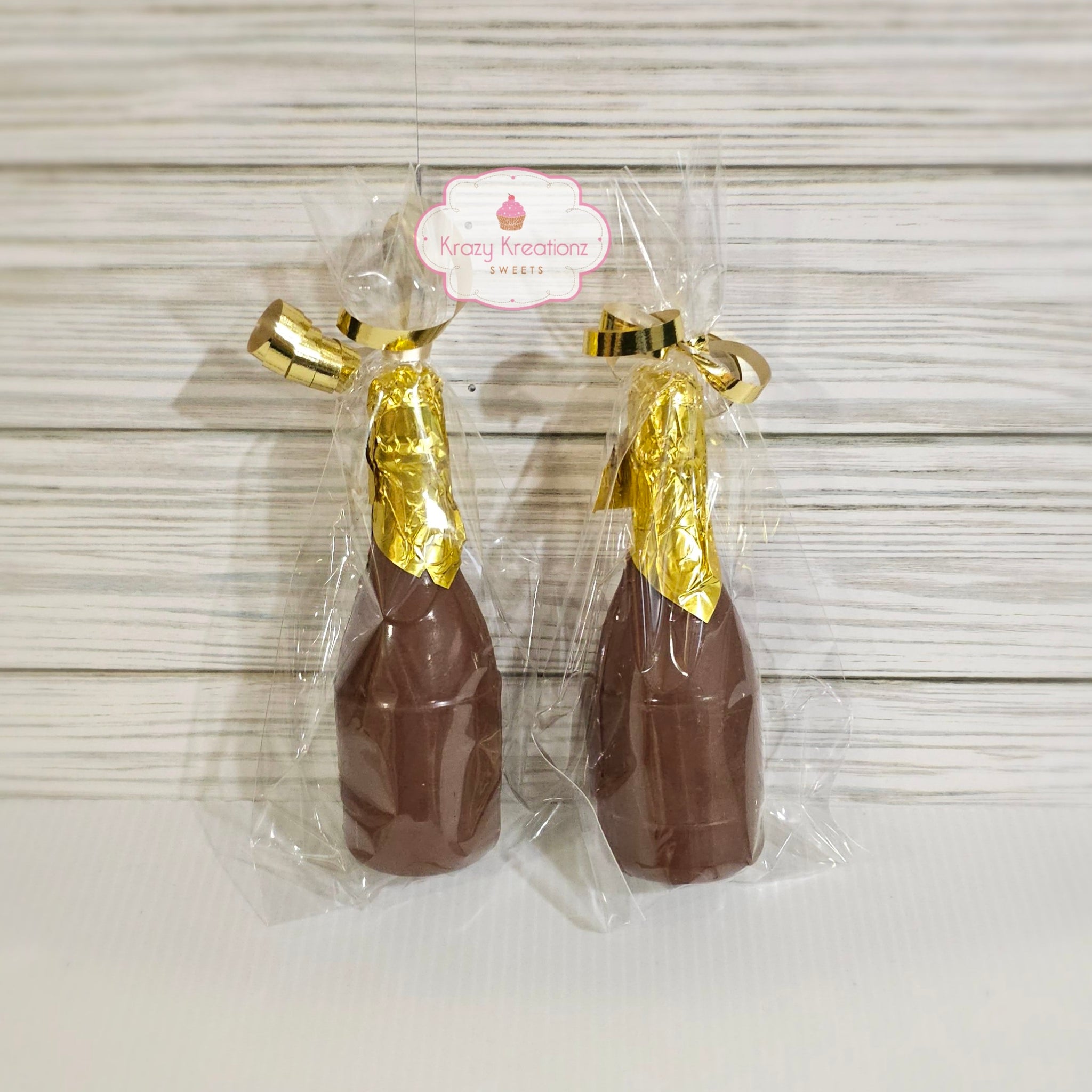 Chocolate Champagne Bottles