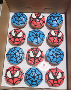 Spider Web Cupcakes