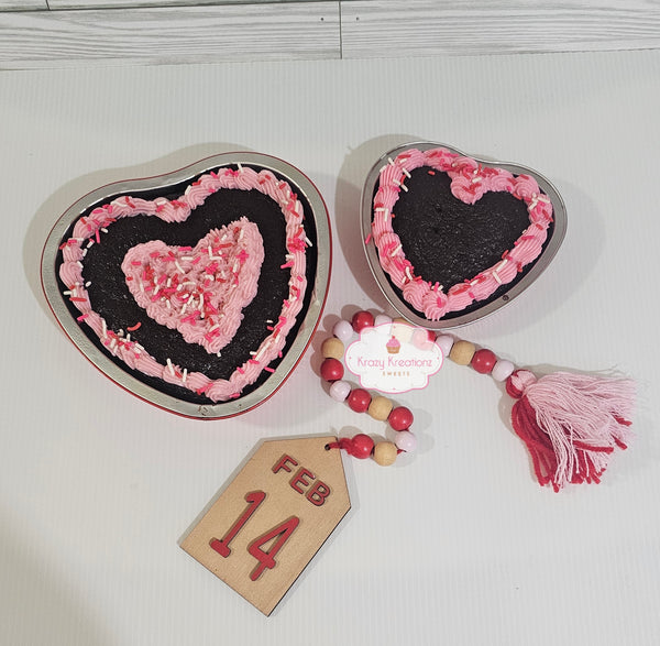 Heart Tray Cakes