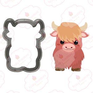Hyland Cow Standing Cookie Cutter
