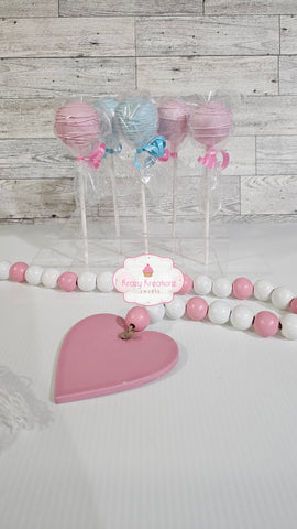 Gender Reveal Cake Pops