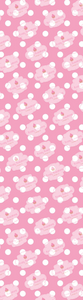 White-Pink Polka Dot Cookie Sleeve Backer