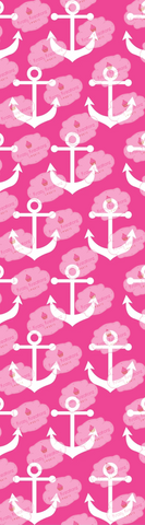 Pink Anchor Cookie Sleeve Backer