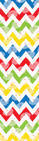 Primary Color Chevron Cookie Sleeve Baker