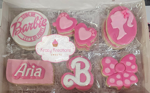 Barbie Girl Sugar Cookies