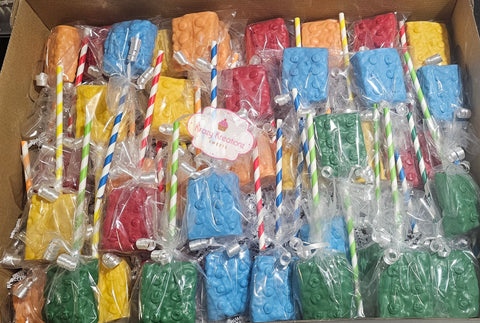 Building Block Rice Krispy Treat