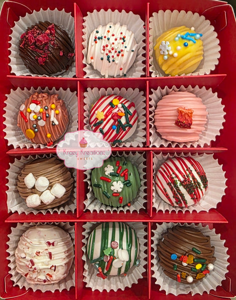 Cake Bite Advent Calendar – 12 Days of Christmas Treat Box by Krazy Kreationz Sweets