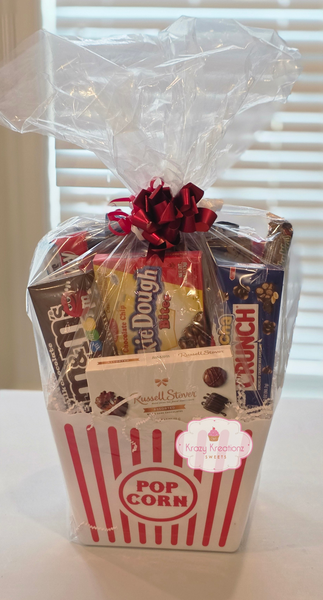 Movie Night Basket – Sweet & Salty Snack Gift Box