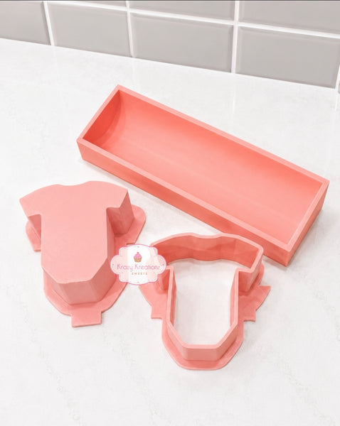 Onesie Cake Pop Cutter Set | Includes Cutter, Plunger & Tray | Available in 3 Sizes
