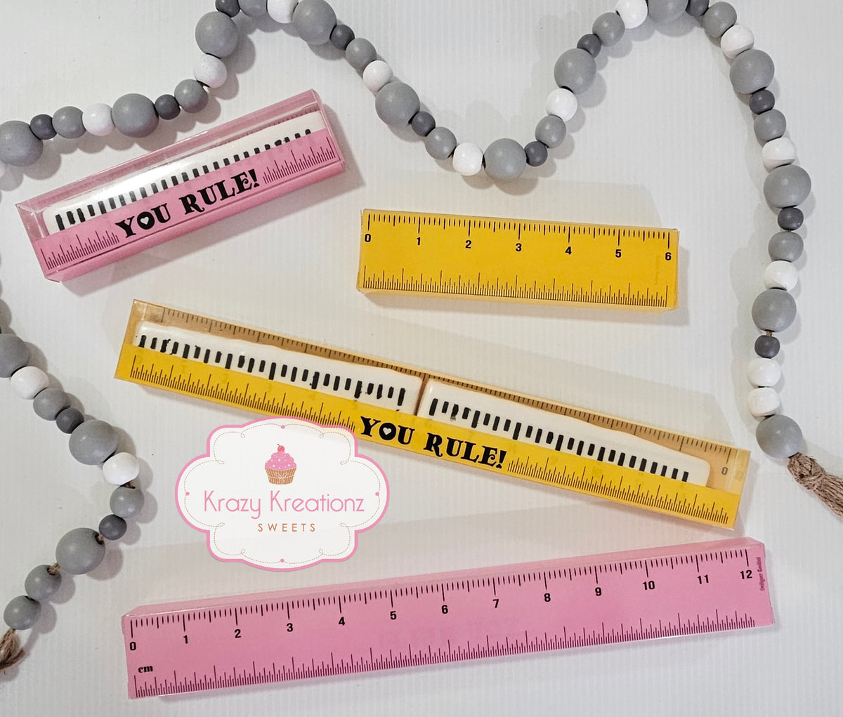 Ruler Cookies – Krazy Kreationz Sweets