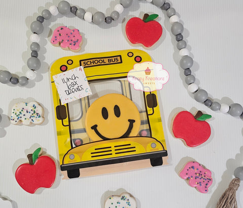 School Bus Cookie Bag