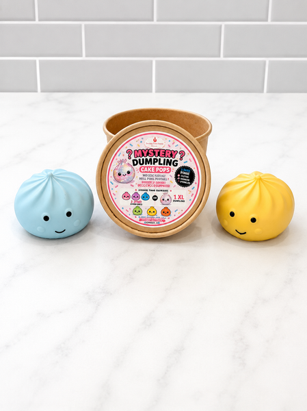 Mystery Dumpling Cake Pops – Surprise Color & Flavor | 3 Mini or 1 XL