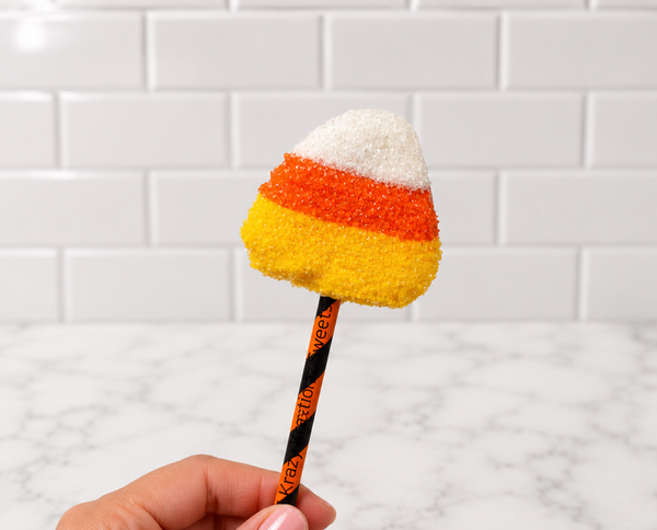 Candy Corn Cake Pops – Halloween Chocolate Cake Pops | Custom Halloween Treats (1/2 Dozen)