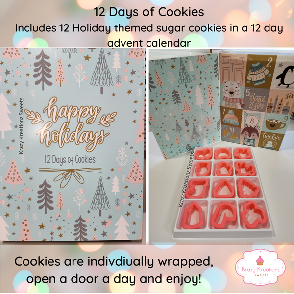 12 Days of Cookies Advent Calendar