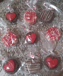 Valentines Day Chocolate Covered Oreos