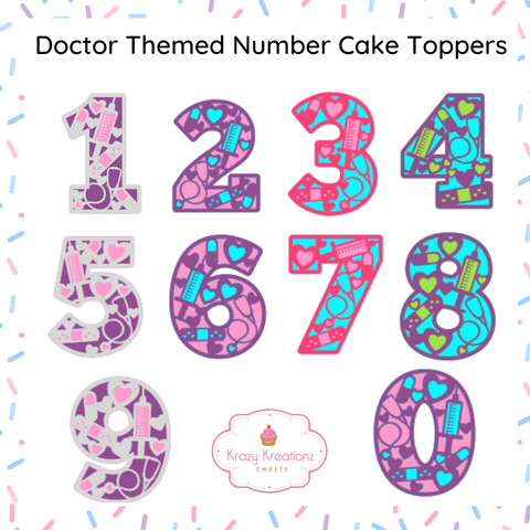 Doctor Number Toppers