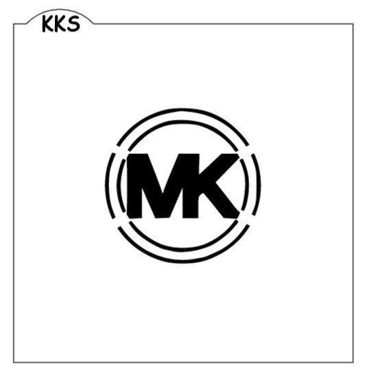 Fashion M K Stencil