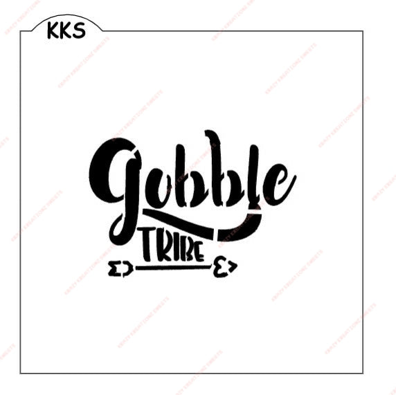 Gobble Tribe Stencil