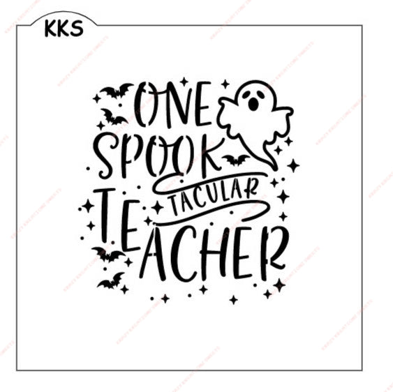 One Spook-Tacular Teacher Stencil