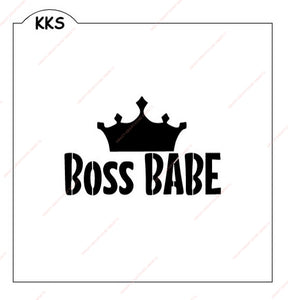 Boss Babe Stencil