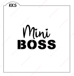 Mini Boss Stencil