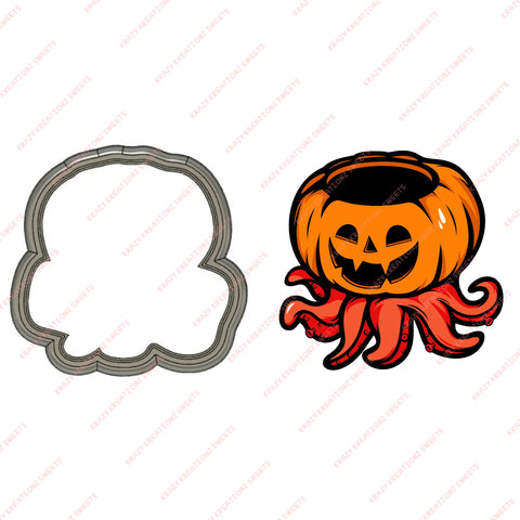 Octopus Pumpkin Cookie Cutter