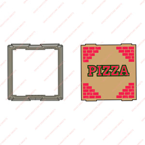 Pizza Box Cookie Cutter