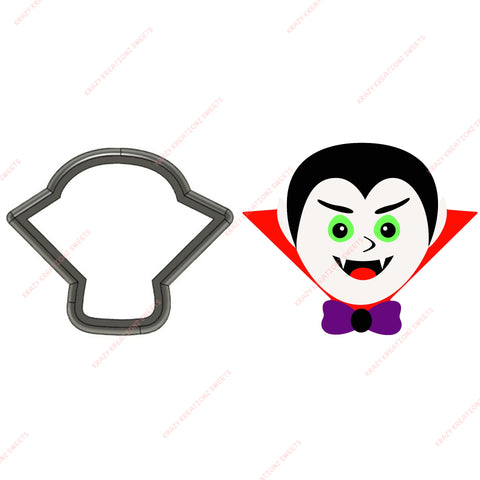 Dracula Head Cookie Cutter