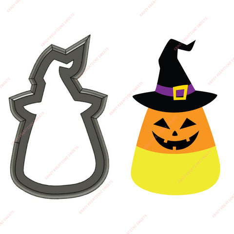 Candy Corn Witch Cookie Cutter