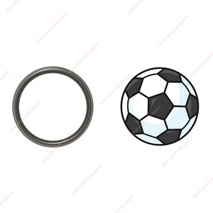 Soccer Ball Cookie Cutter