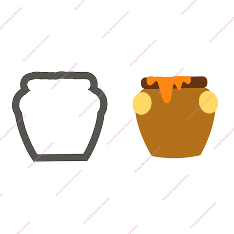 Honey Pot Cookie Cutter