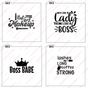 Girly Girl Stencil Bundle