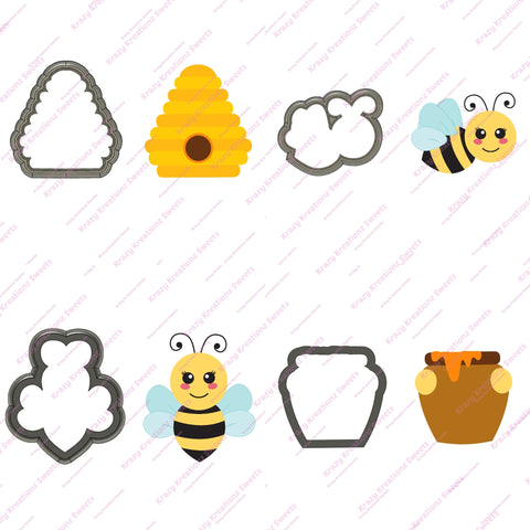Buzzing Bees Cookie Cutter Bundle