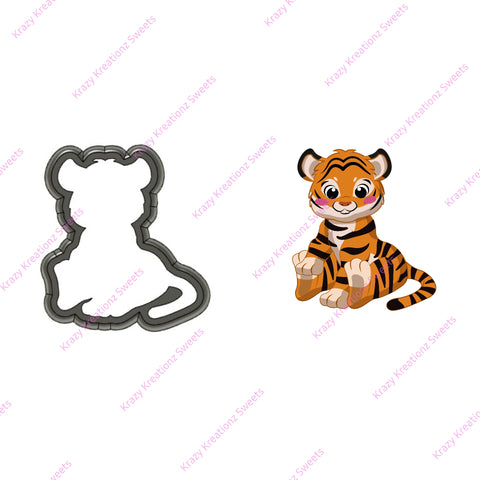 Baby Tiger Cookie Cutter