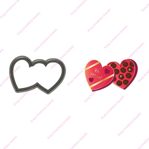 Heart Box of Chocolates Cookie Cutter